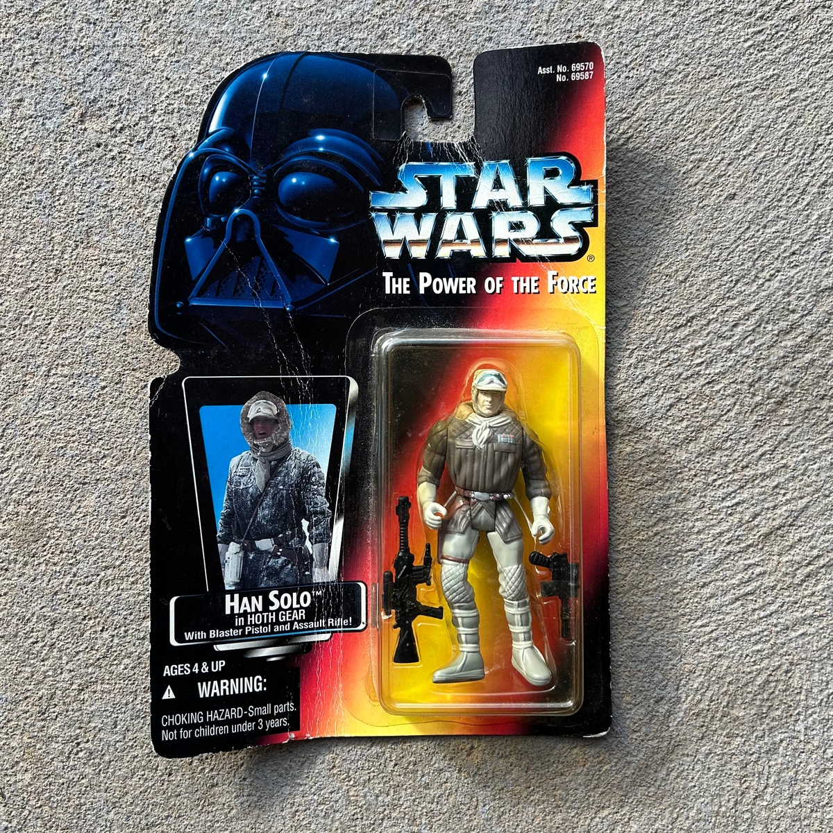 (BRAND NEW) Vintage Kenner Star Wars Han Solo Hoth Figurine (1996)