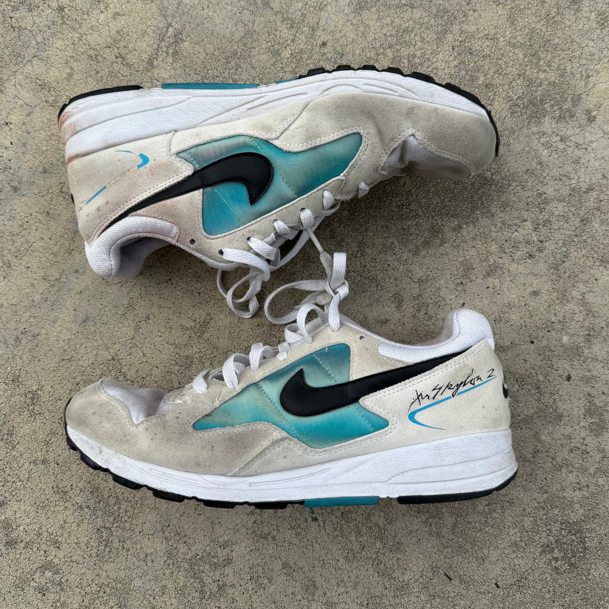 Cody Weightman's Nike Air Skylon 2 SE Blue Lagoon Sneakers (2018) (US10.5)