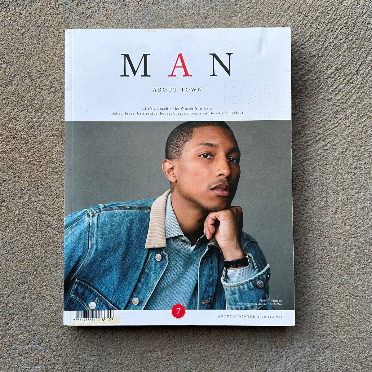 Man About Town Magazine Pharrell Williams Cover Issue 7 (2010)