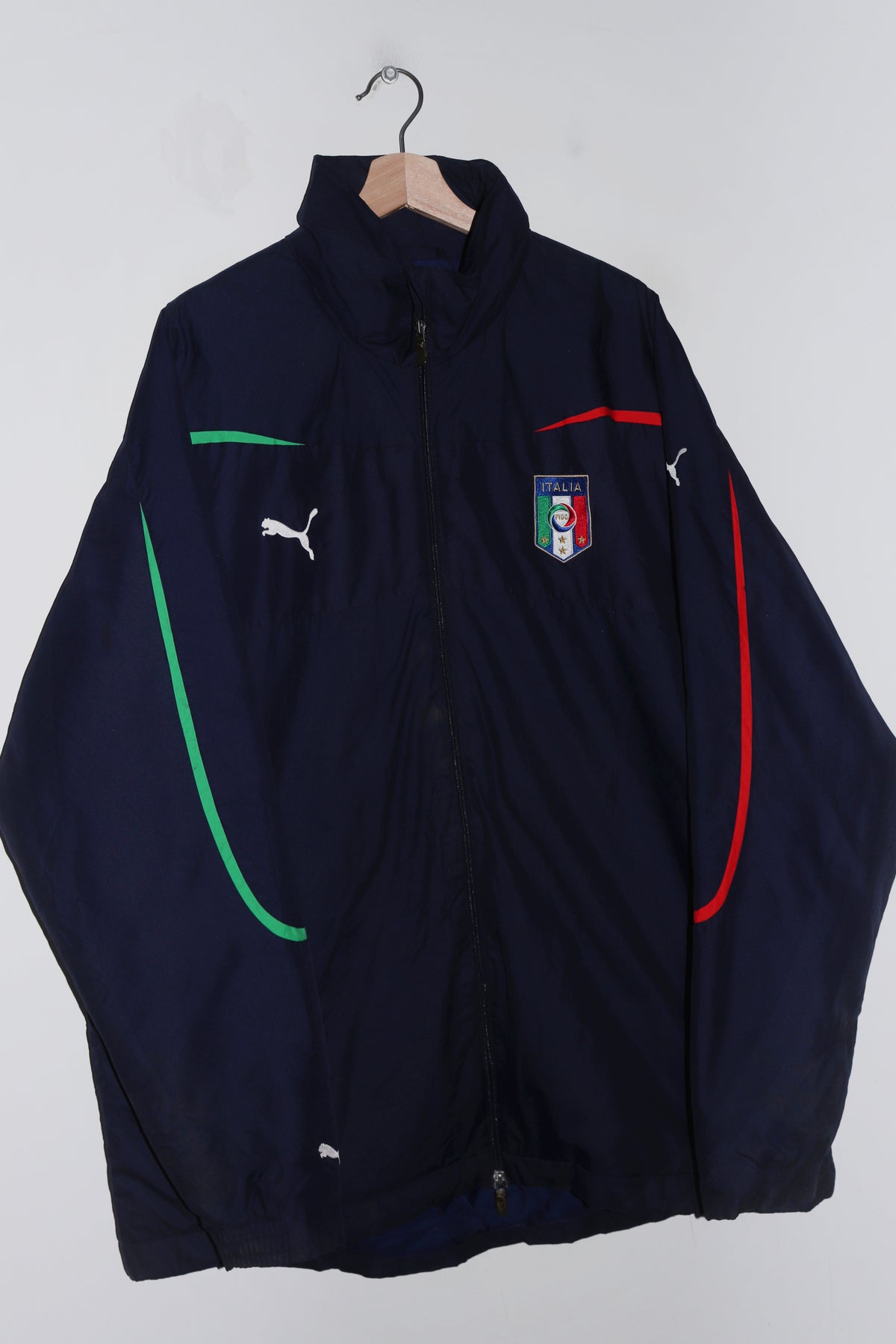 Puma Italy Football Training Thick Padded Outerwear Jacket