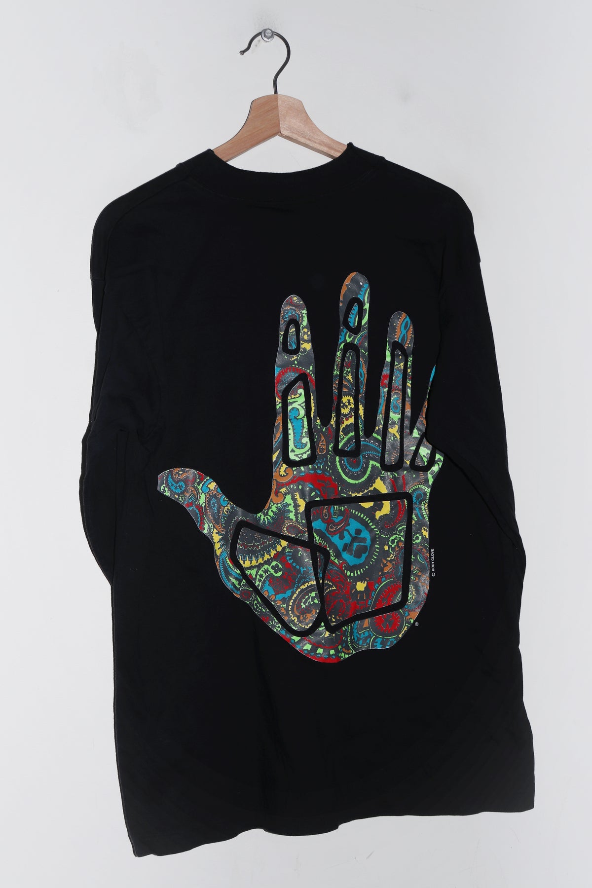 Vintage 1988 Body Glove Surfwear Double Sided Graphic Long Sleeve (M-L)