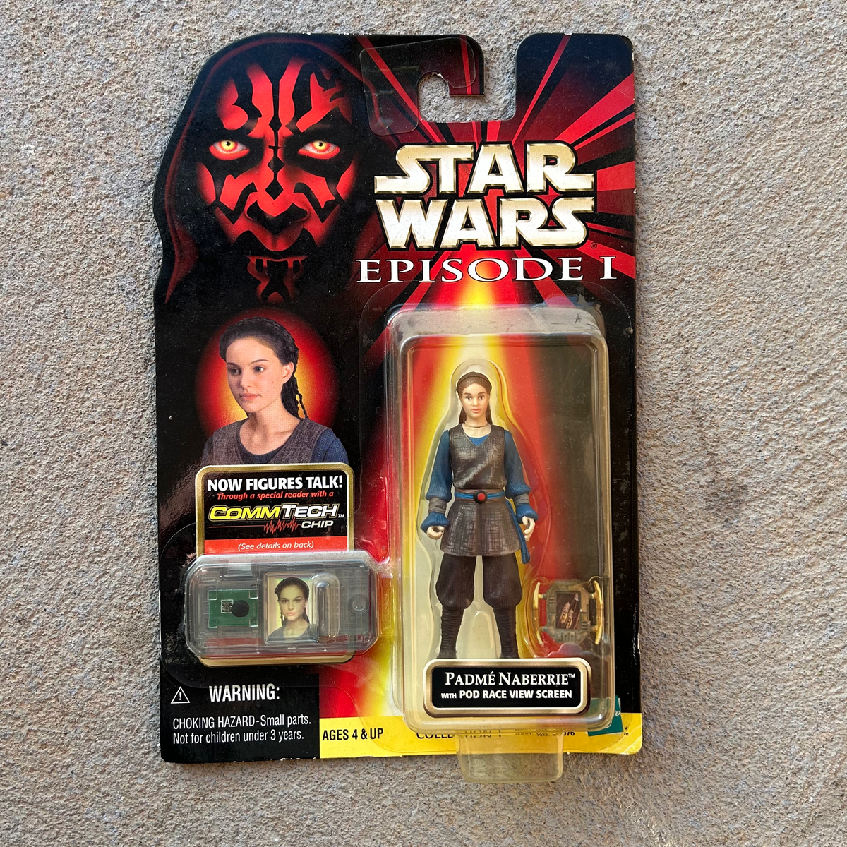 (BRAND NEW) Vintage Hasbro Star Wars Padme Naberrie Figurine (1998)