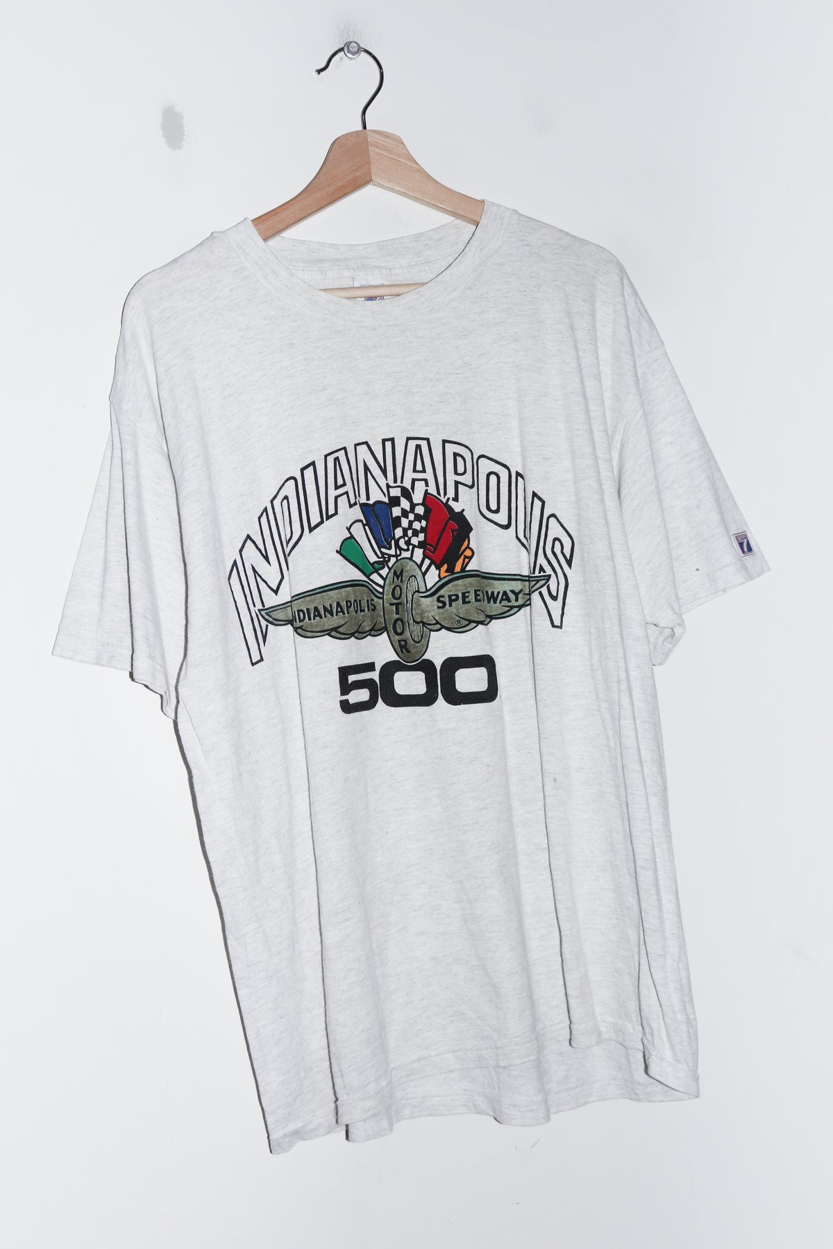 Vintage 90s Indianapolis 500 Racing Graphic Tee (L)