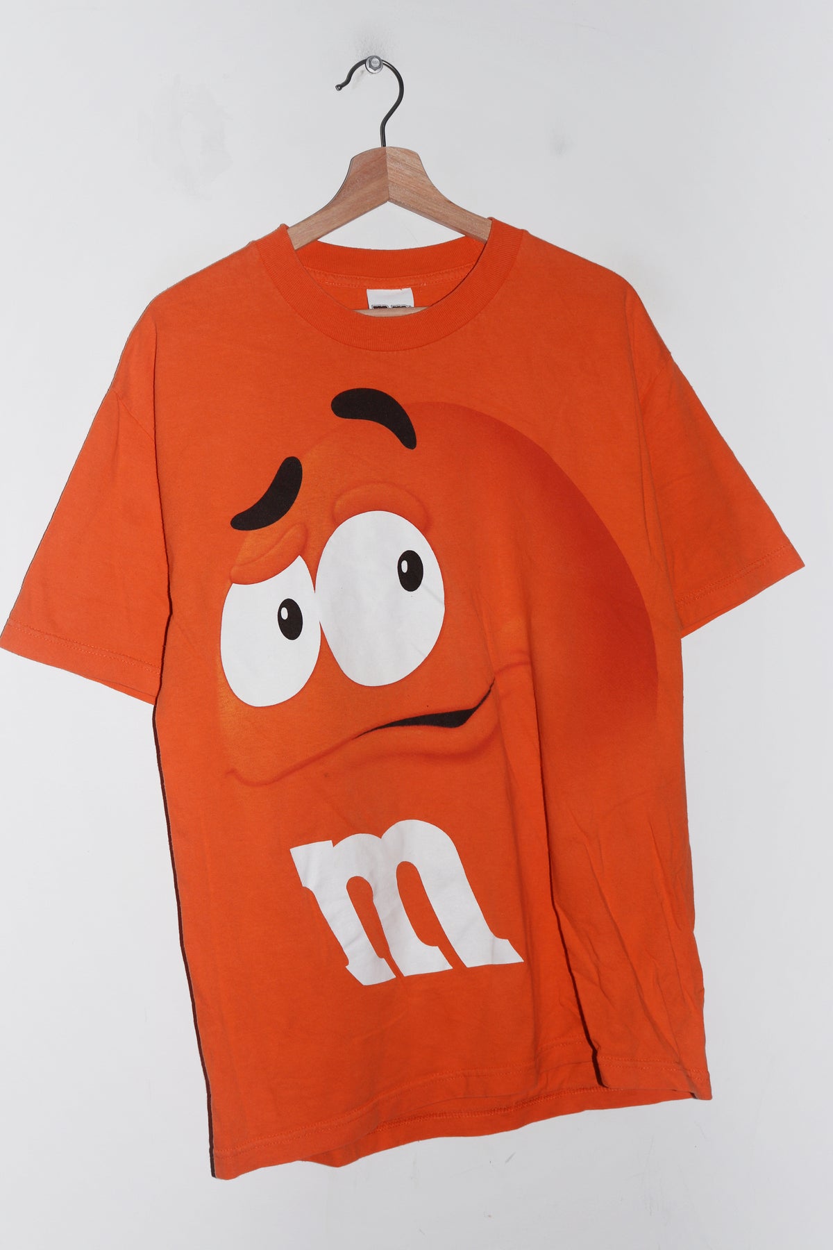 Old School 2000s m&m's Large Graphic Orange Tee (L)