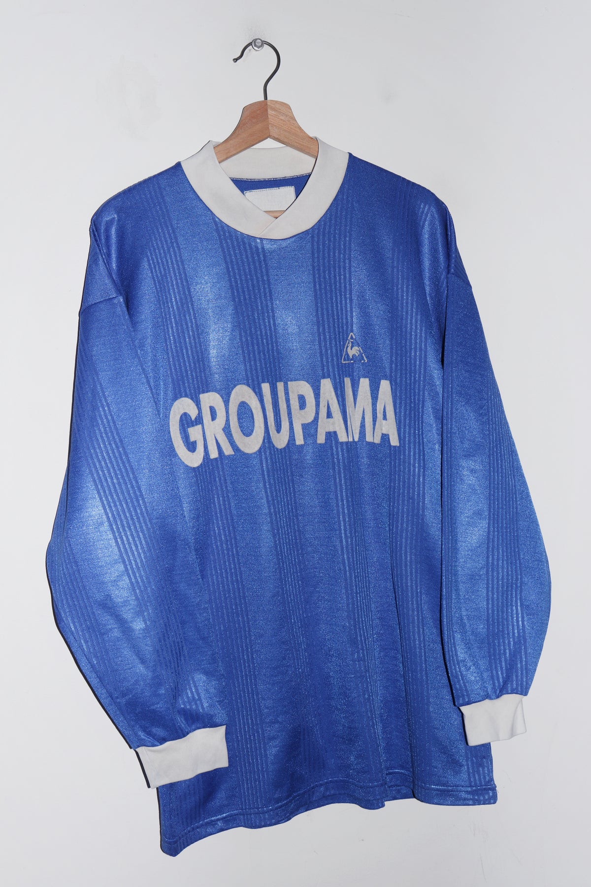 Vintage 90s Le coq Sportif Football Training Kit Long Sleeve Jersey (L)