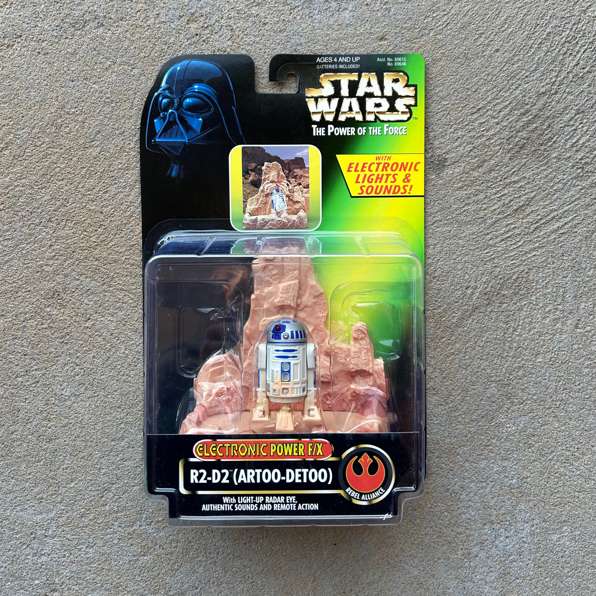 (BRAND NEW) Vintage Kenner Star Wars R2-D2 Electronic Figurine (1996)