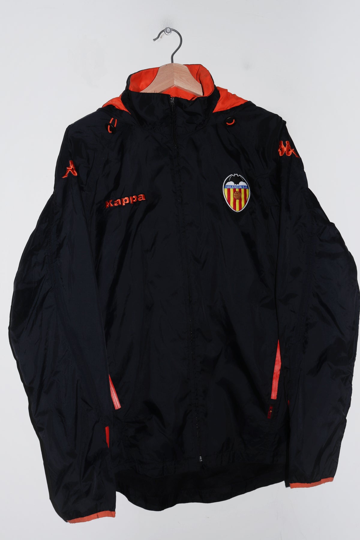 Vintage Kappa Valencia Football Training Track Jacket (M-L)