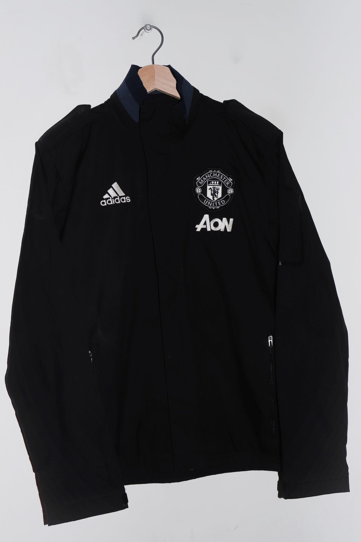 2016-17 Adidas Manchester United Football Training Outerwear Jacket (M)