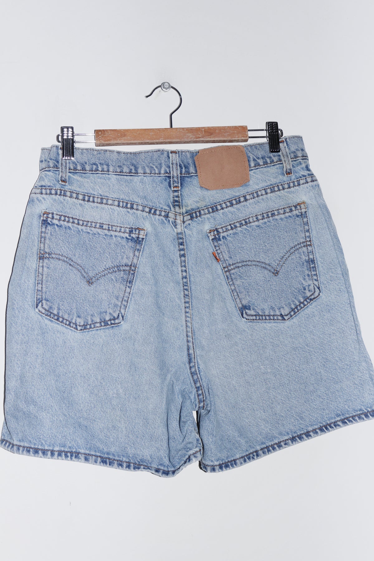 Vintage 90s Levi's Orange Tab Thick Denim Shorts (8-10)