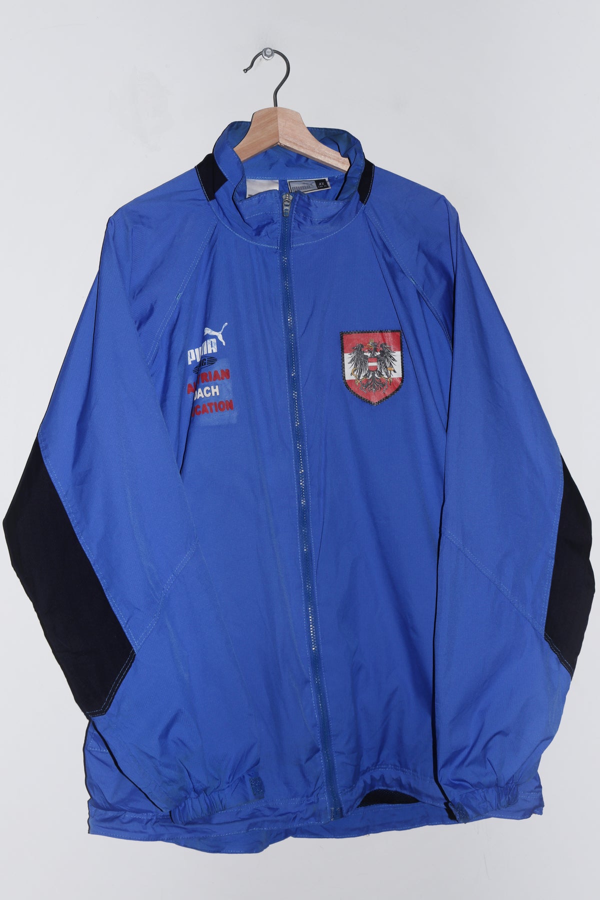 Vintage Austria Football Training Track Jacket (XL)