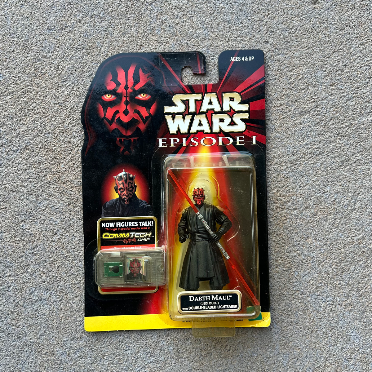 (BRAND NEW) Vintage Hasbro Star Wars Darth Maul Figurine (1998)