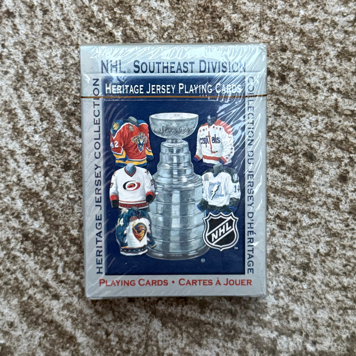 (DEADSTOCK) Vintage 90s NHL Heritage Jersey Playing Cards
