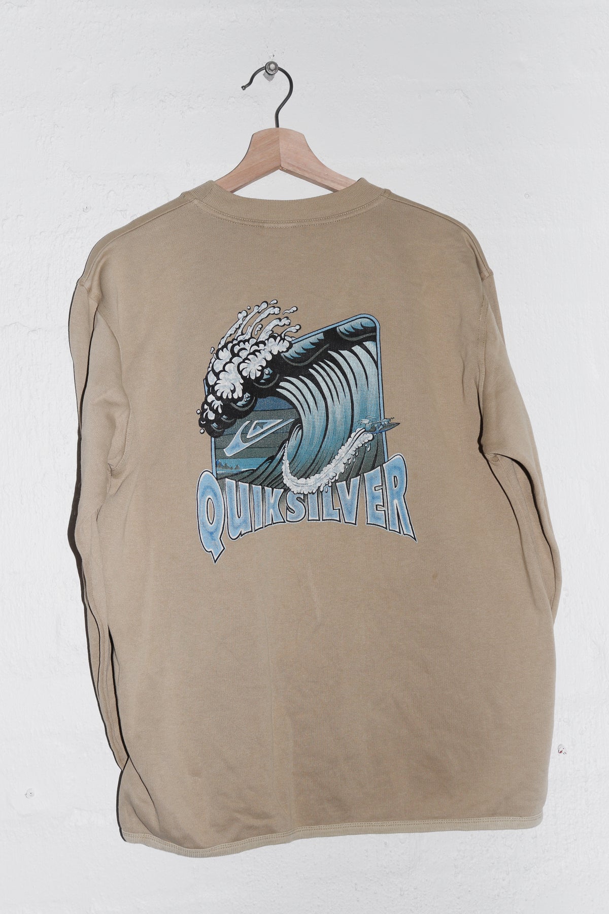Vintage Quiksilver Double Sided Graphic Sweatshirt (S-M/M)