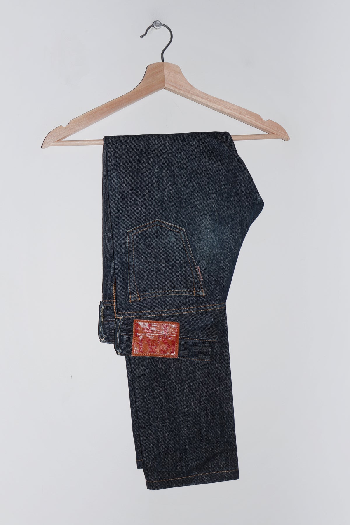 Kapital Japan Patch Logo Dark Wash Denim Jeans (26/6)