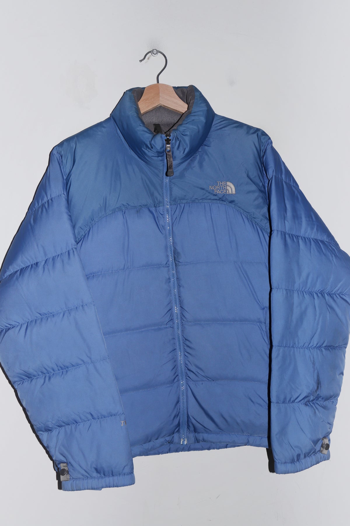 SS2006 North Face Thick Blue Duck Down 700 Series Puffer Jacket (M/L)