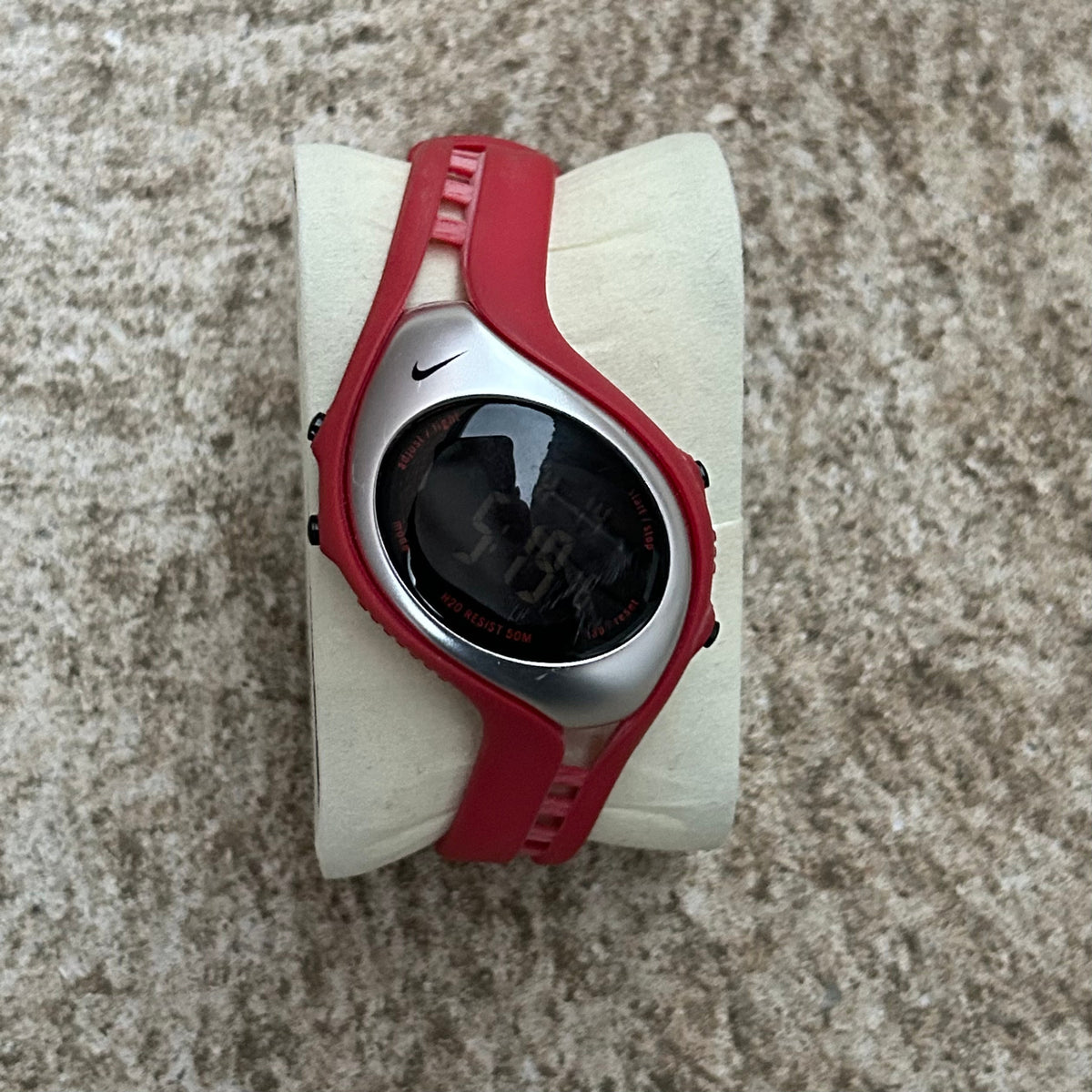 Vintage Nike Triax Fly Red Digital Watch