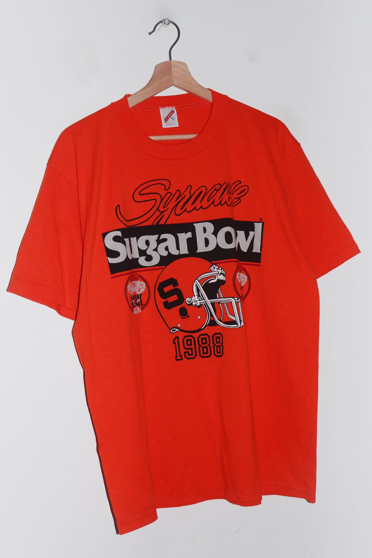 Vintage Syracuse College 1988 Sugar Bowl Graphic Tee (L)