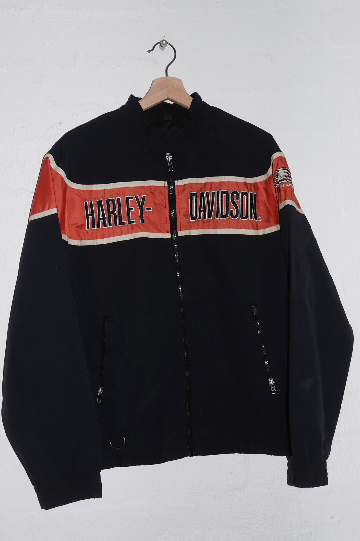Vintage Harley Davidson Graphic Riders Outerwear Jacket (M)