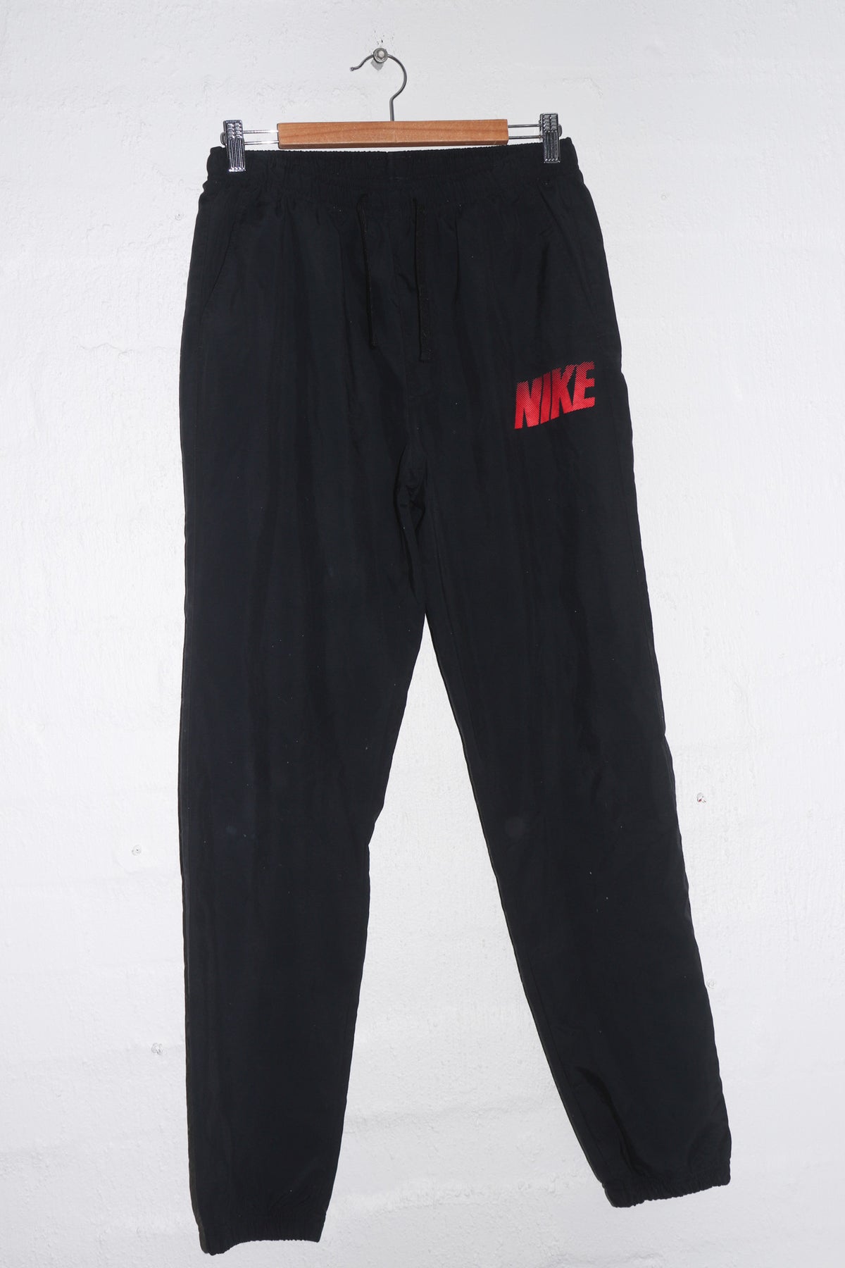 Nike Spellout Black Track Pants (28-30)