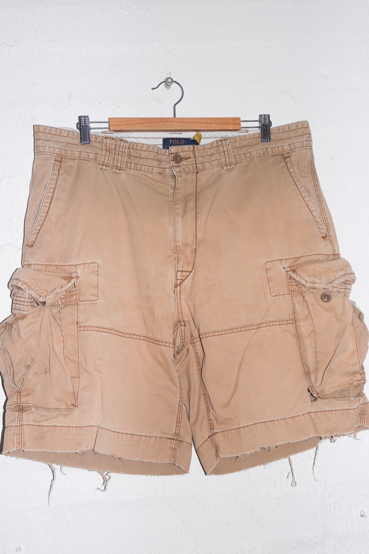 Polo Ralph Lauren Light Brown Cargo Shorts (38)