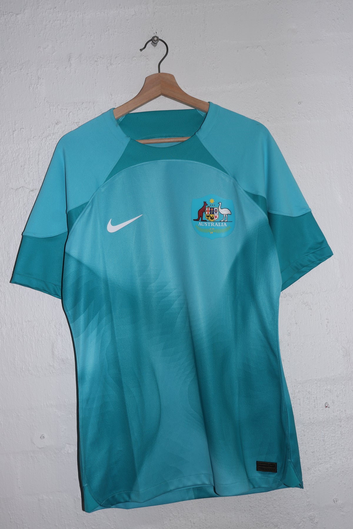 DEADSTOCK 2023-24 Nike Australia Matiildas Player Issue Away Kit Jersey (L)