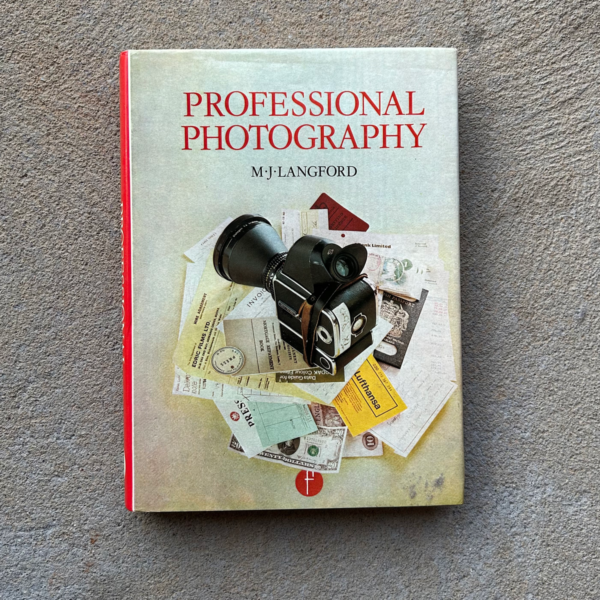 Professional Photography by M.J. Langford Hard Back Book (1976)