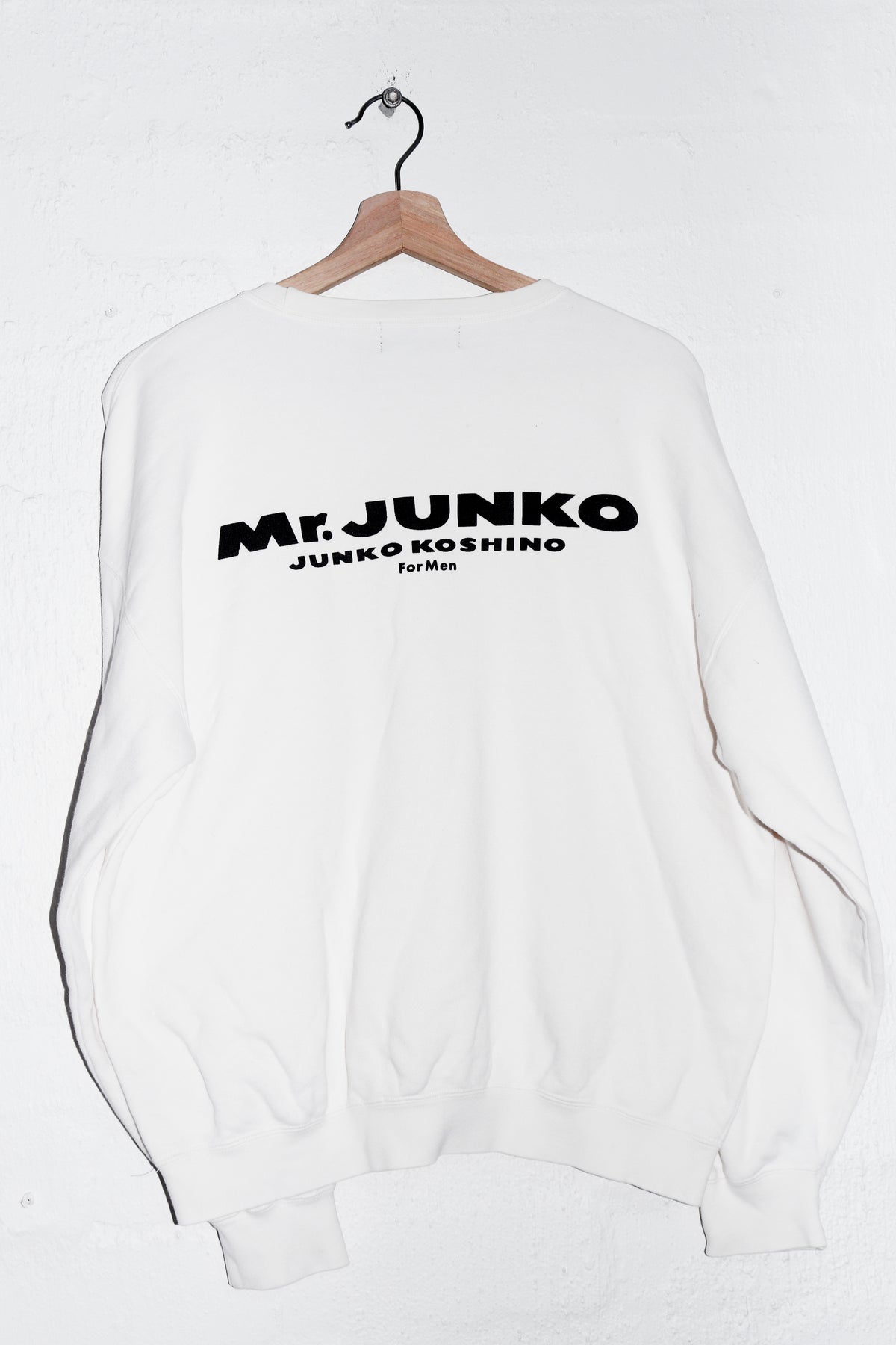 Vintage Archive Junk Koshino Japan Back Graphic Sweatshirt (Rare) (M)