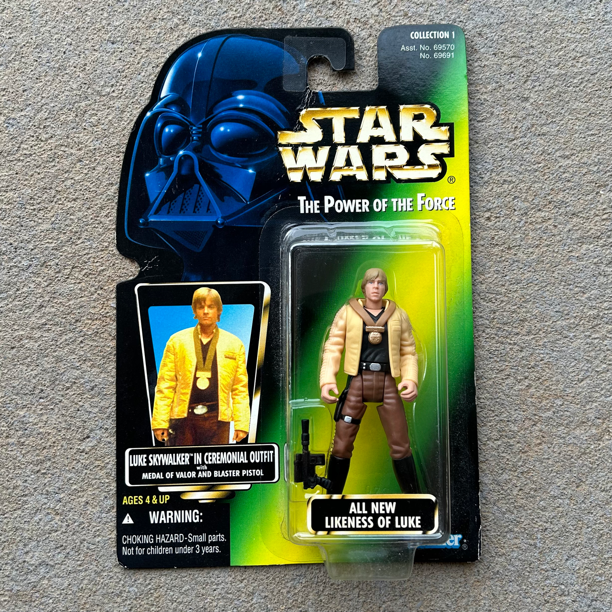 (BRAND NEW) Vintage Kenner Star Wars Luke Skywalker Ceremonial Figurine (1996)