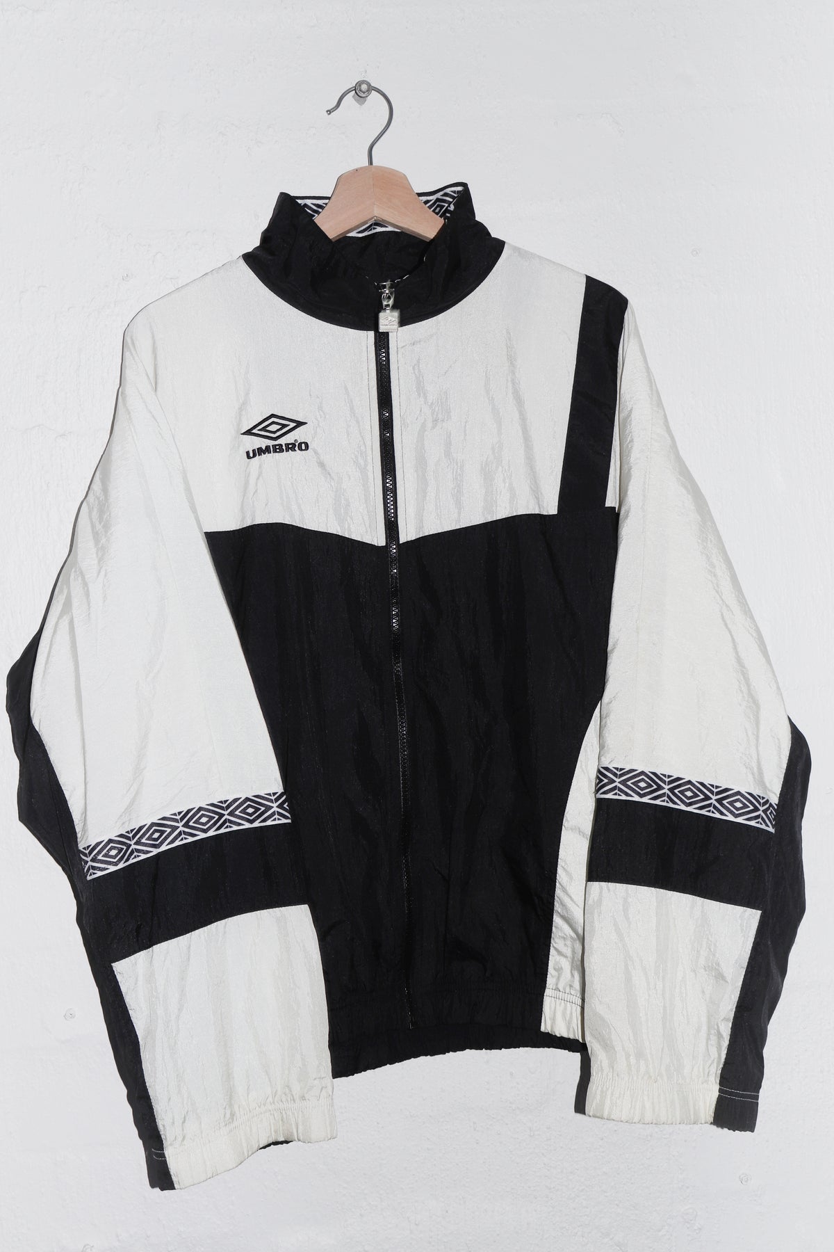 Vintage 90s Umbro Embroidered Logo Football Training Track Jacket (M-L)