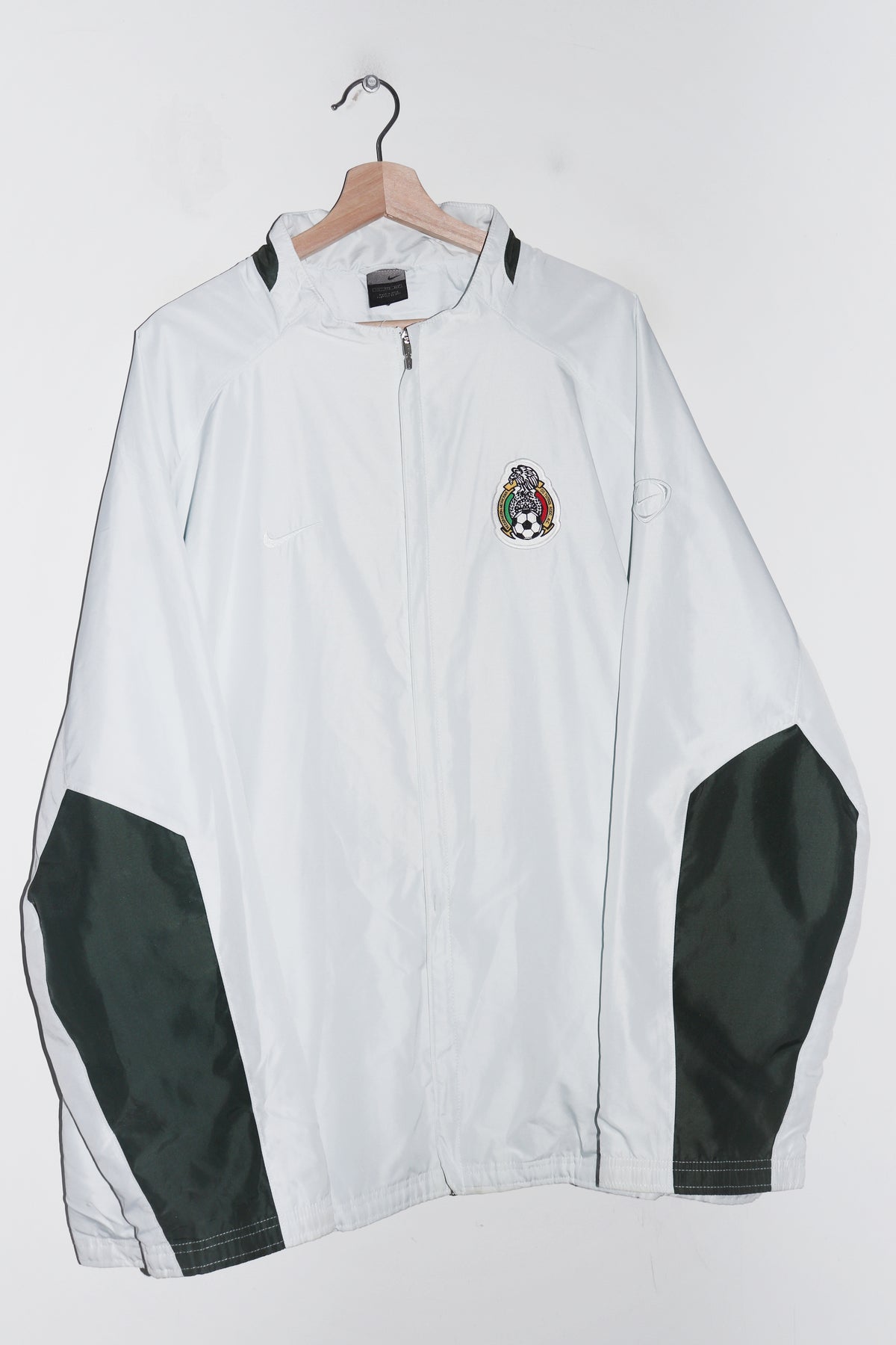 2002 World Cup Nike Mexico Football Training Track Jacket (Rare) (XL+)