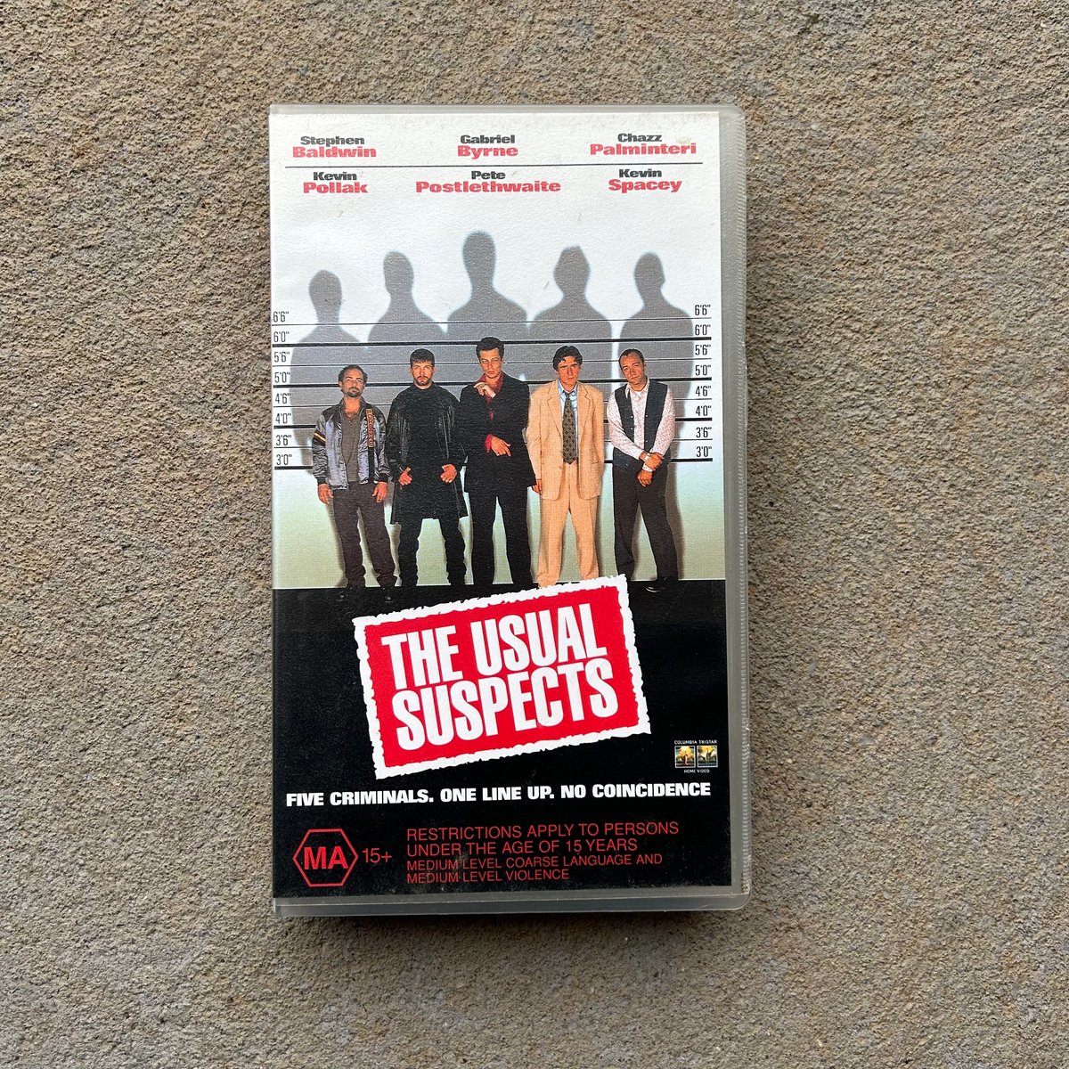 The Usual Suspects VHS Tape (1995)