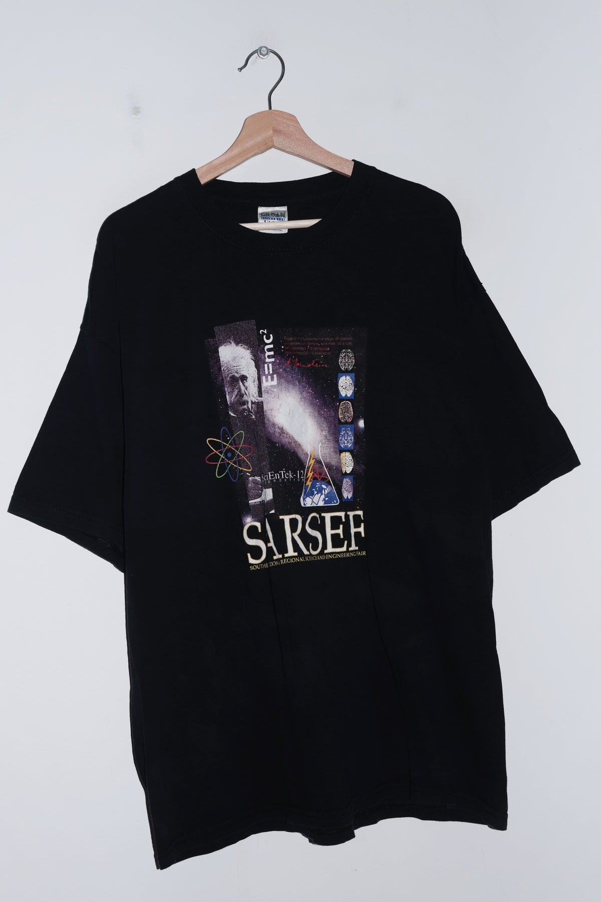 Vintage Albert Einstein Science Graphic Tee (XL)