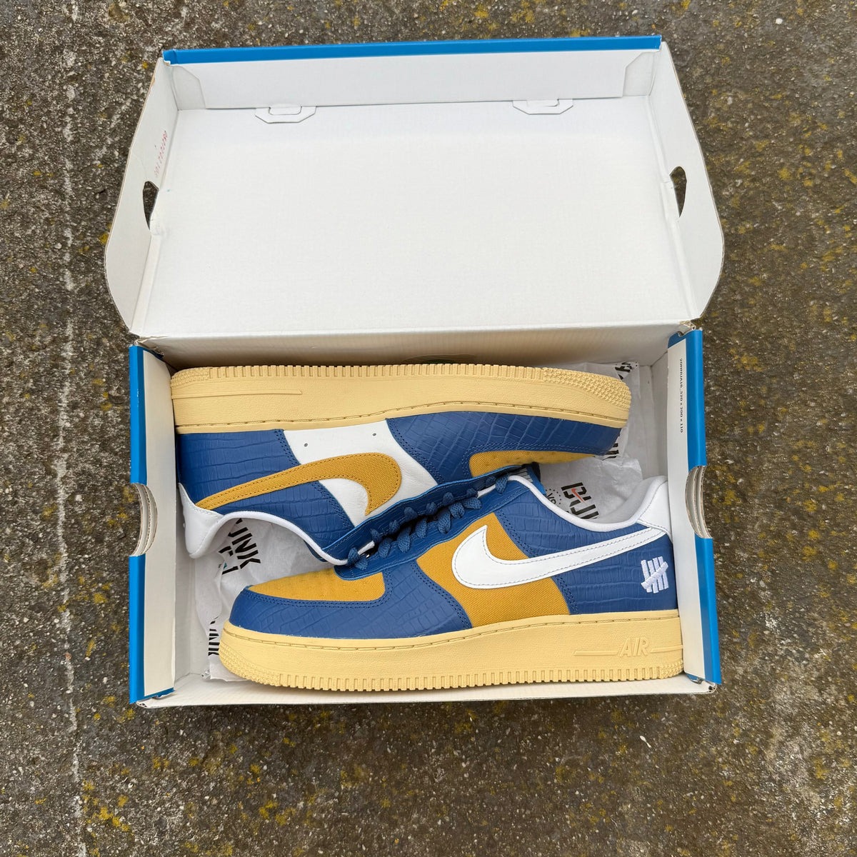 Nike X Undefeated Air Force 1 Sneakers w/ box (2021) (US8.5)