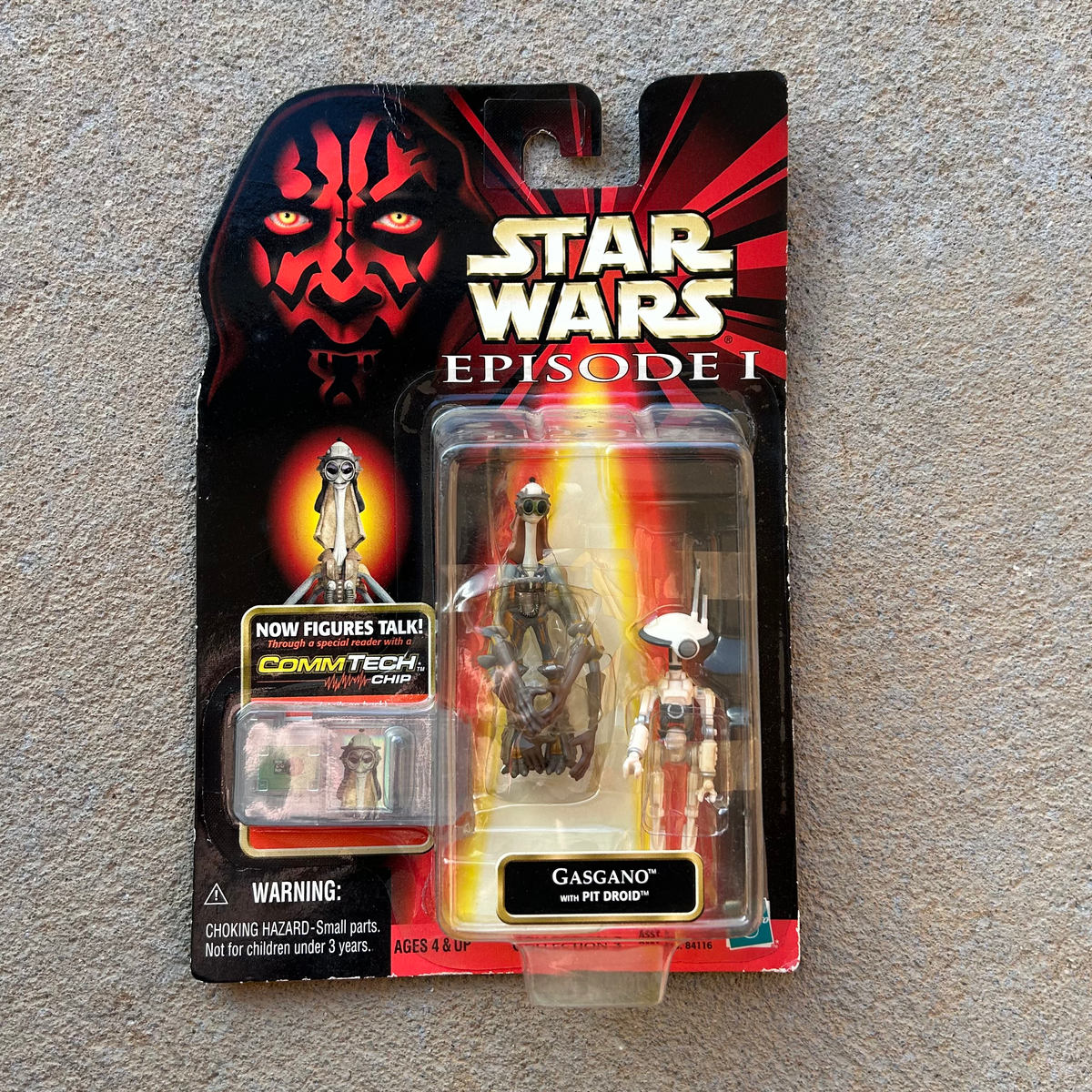 (BRAND NEW) Vintage Hasbro Star Wars Pit Droid Figurine (1998)
