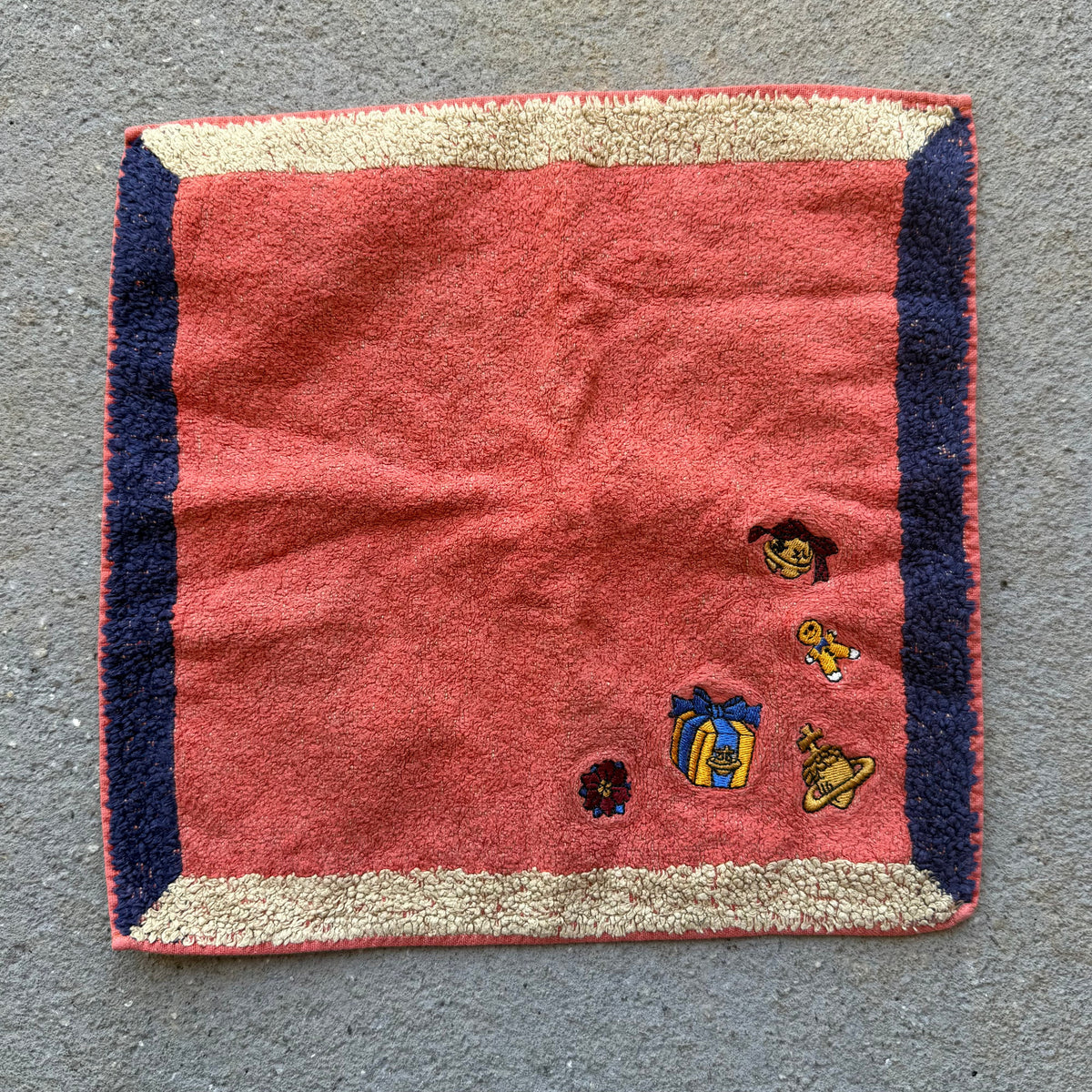 Vivienne Westwood Embroidered Logo Graphic Face Towel