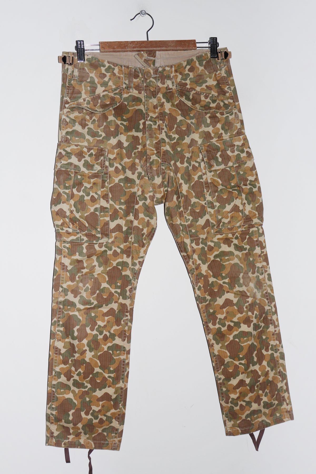 AD2011 COMME des Garcons Full Print Camo Double Sided Cargo Pocket Pants (30)