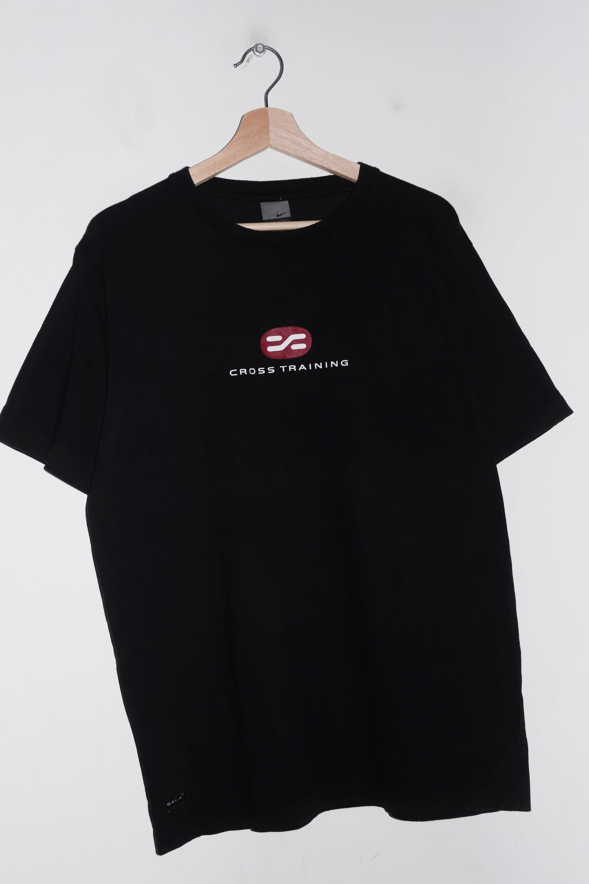 Cody Weightman's Vintage Nike Cross Training Black Graphic Tee (M-L)