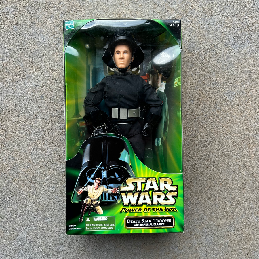 (BRAND NEW) Vintage Hasbro Star Wars Death Star Trooper Large Figurine (2001)