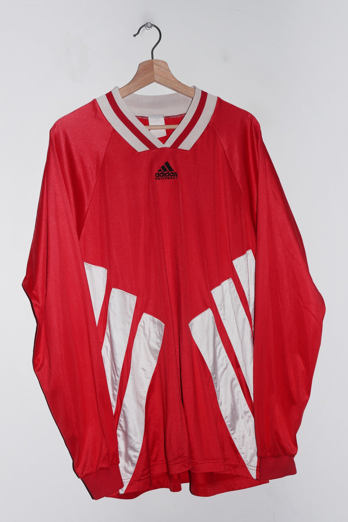 Vintage 90s Adidas Equipment Football Kit Long Sleeve Jersey (L-XL)