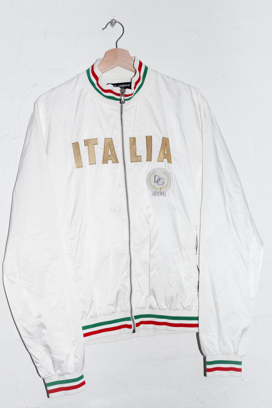 Vintage Dolce & Gabbana Spellout Graphic Outerwear Jacket (Rare) (M-L)