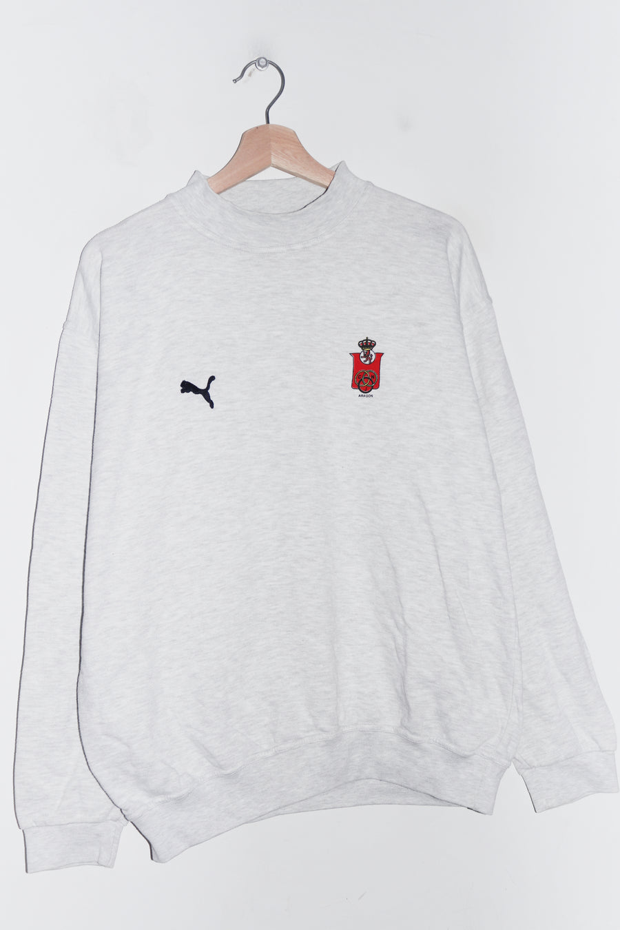 Vintage 90s Puma Spanish Athletics Training Sweatshirt (L)