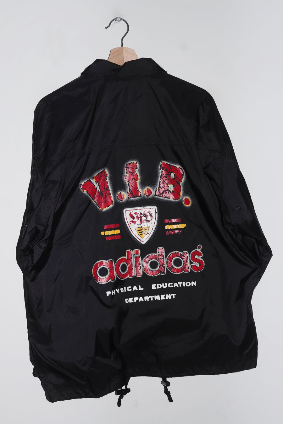 Vintage 90s Adidas VfB Stuttgart Football Training Coach Jacket (Rare) (M-L)