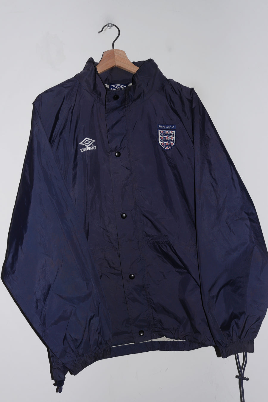 Vintage 90s Umbro England Football Training Coach Jacket (L)