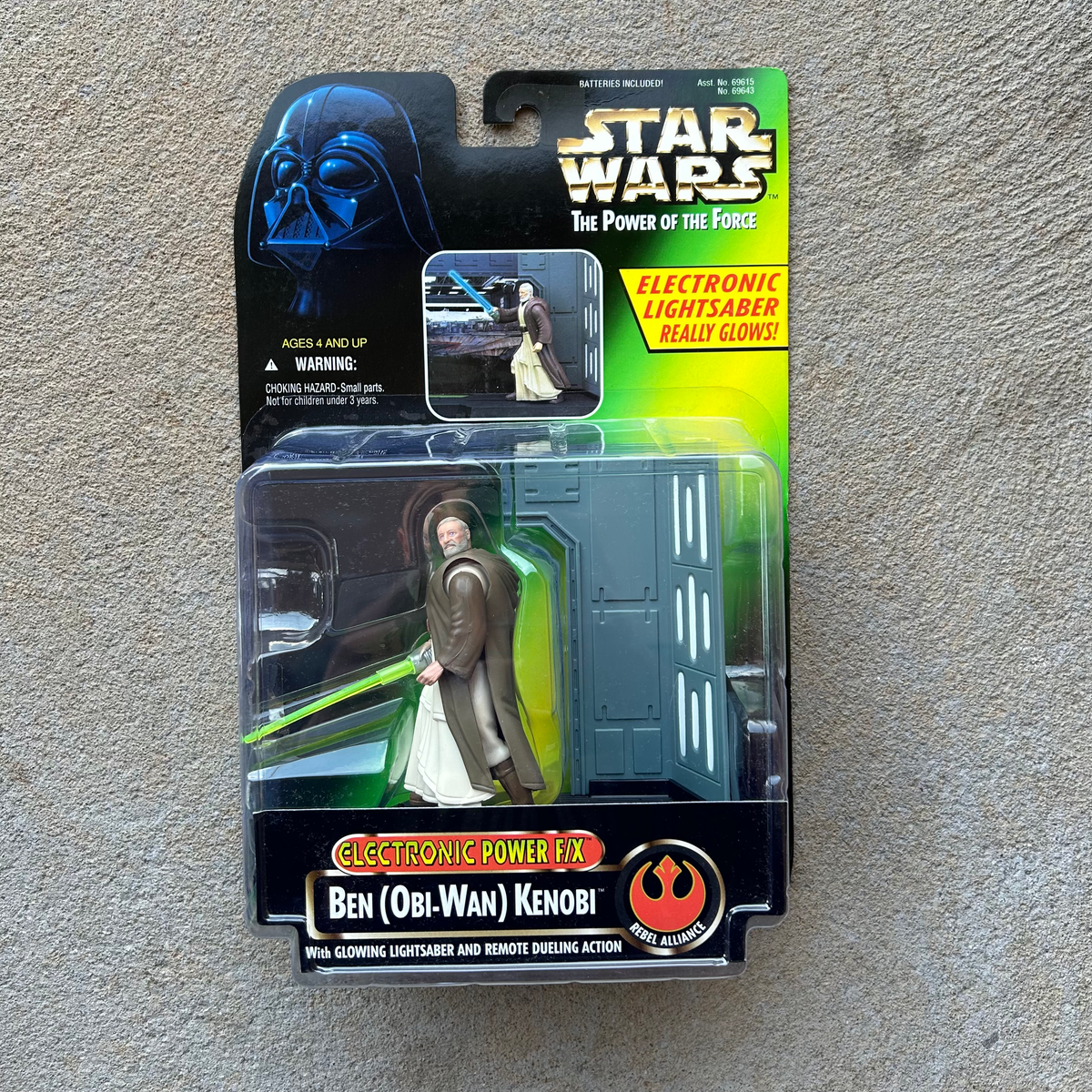 (BRAND NEW) Vintage Kenner Star Wars Ben Kenobi Electronic Figurine (1997)