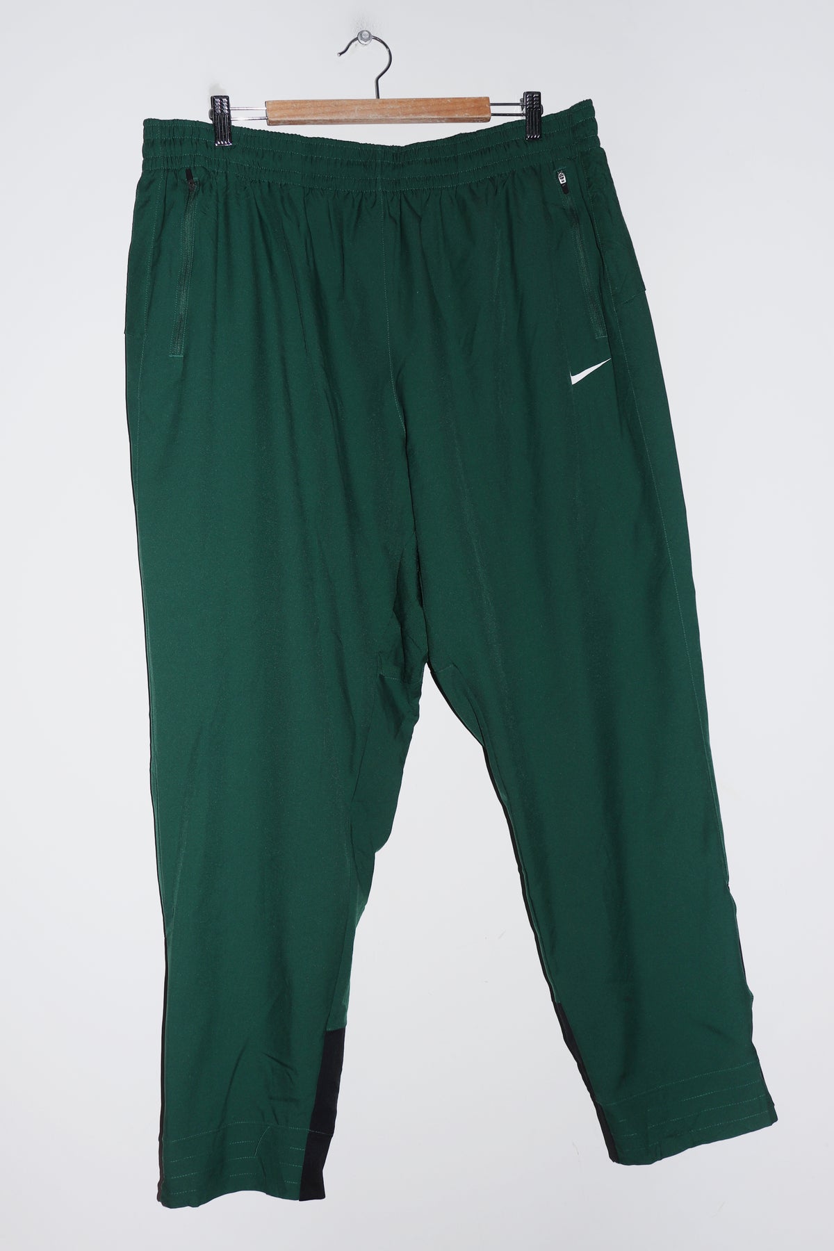 Nike Mini Swoosh Forest Green Track Pants (38-42)