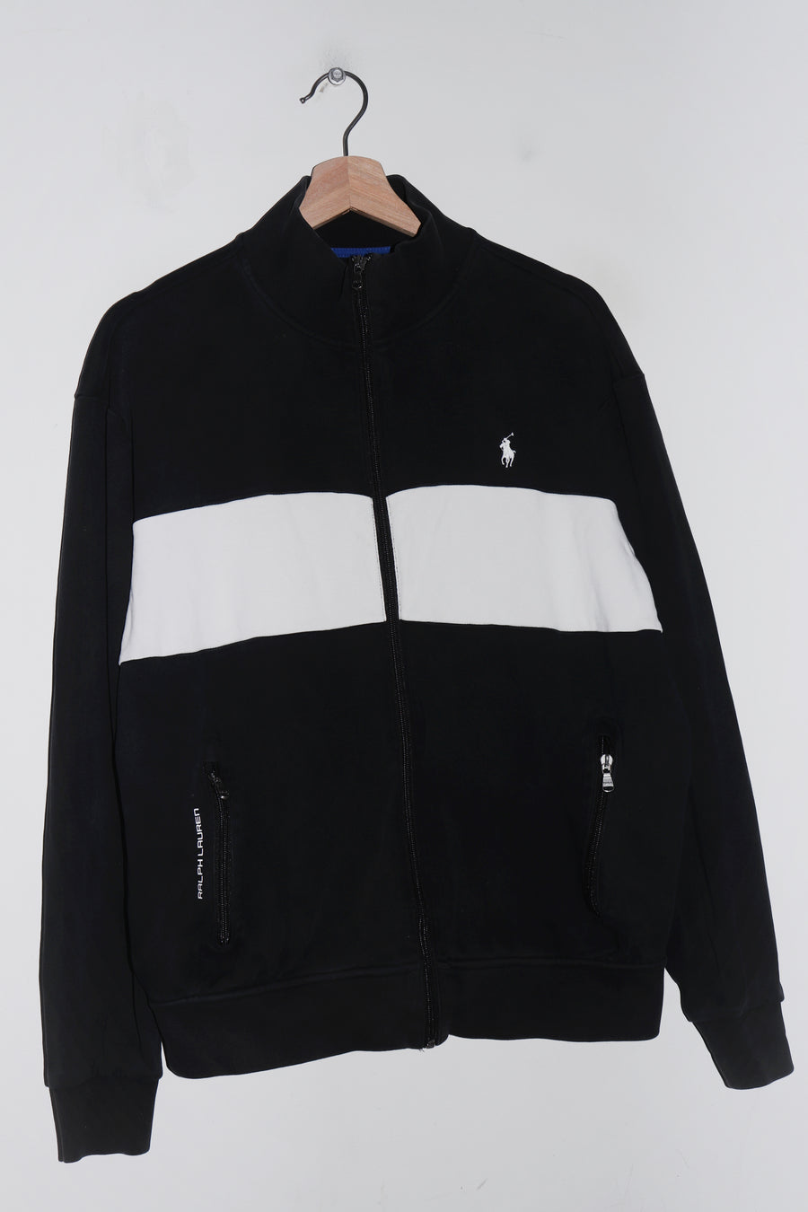 Polo Ralph Lauren Embroidered Logo Cotton Zip Up Jacket (M)
