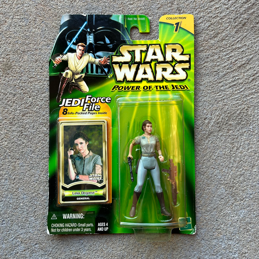 (BRAND NEW) Vintage Kenner Star Wars Leia Organa General Figurine (2000)