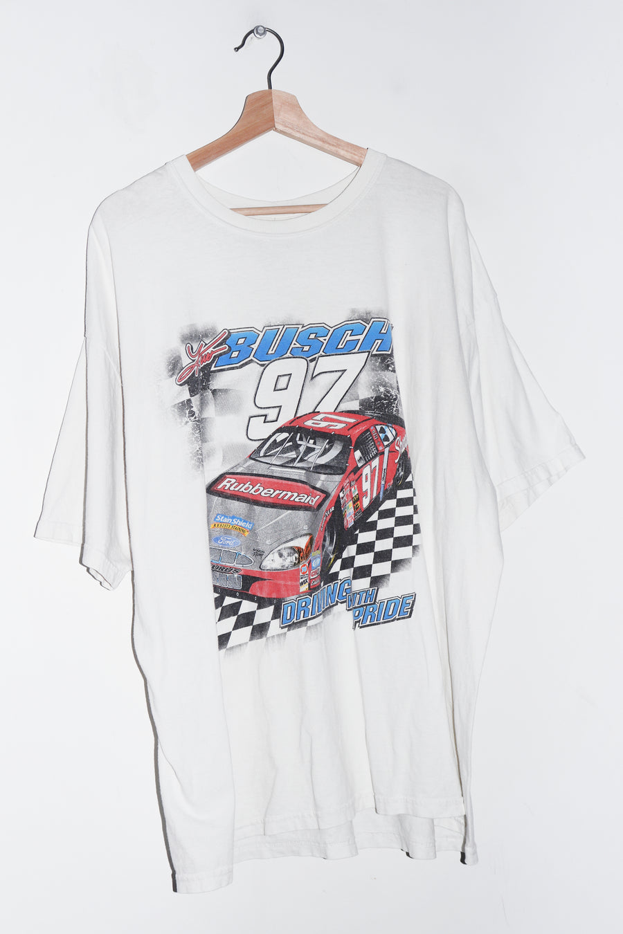 Vintage Racing Double Sided Large Graphic Tee (XL)