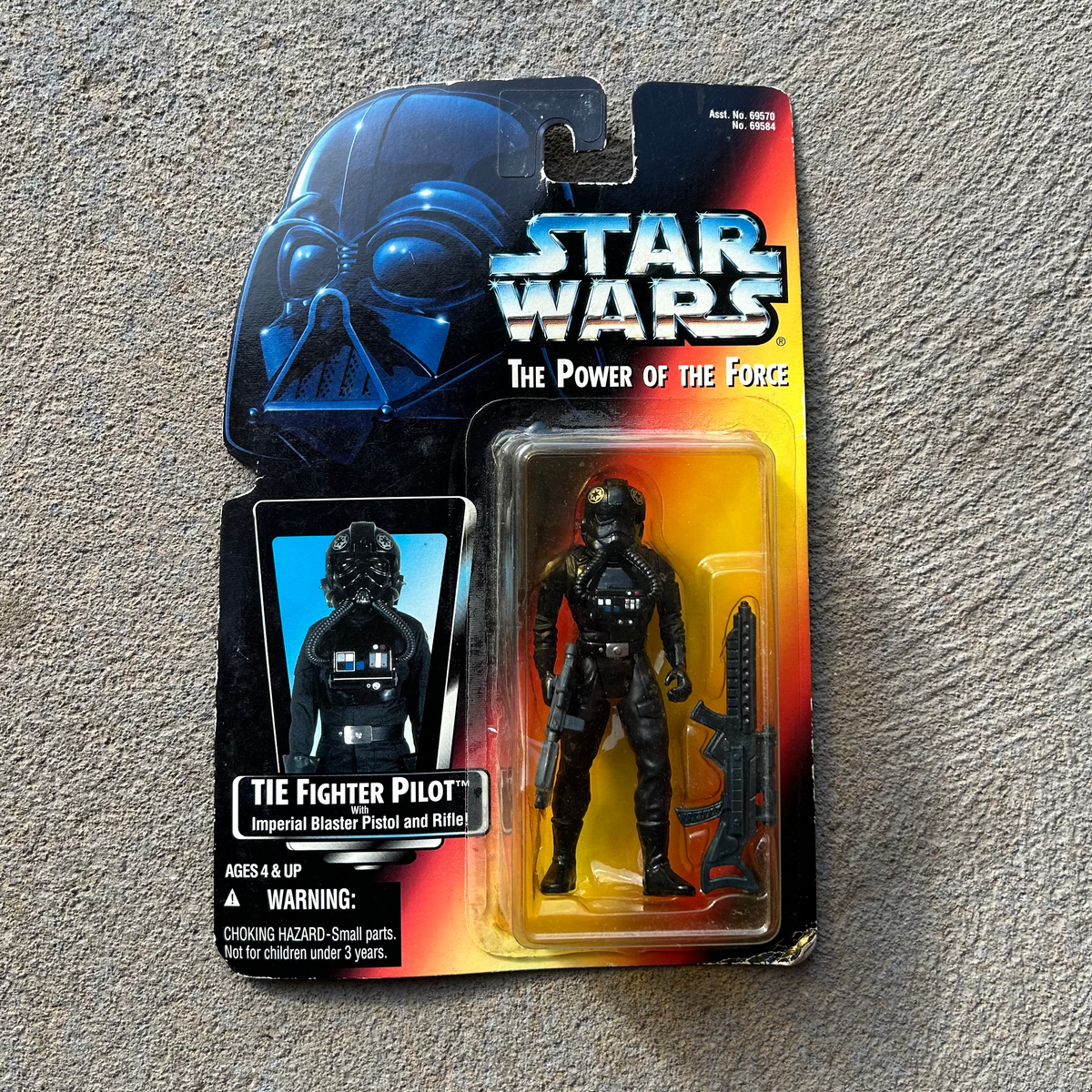 (BRAND NEW) Vintage Kenner Star Wars Tie Fighter Pilot Figurine (1996)