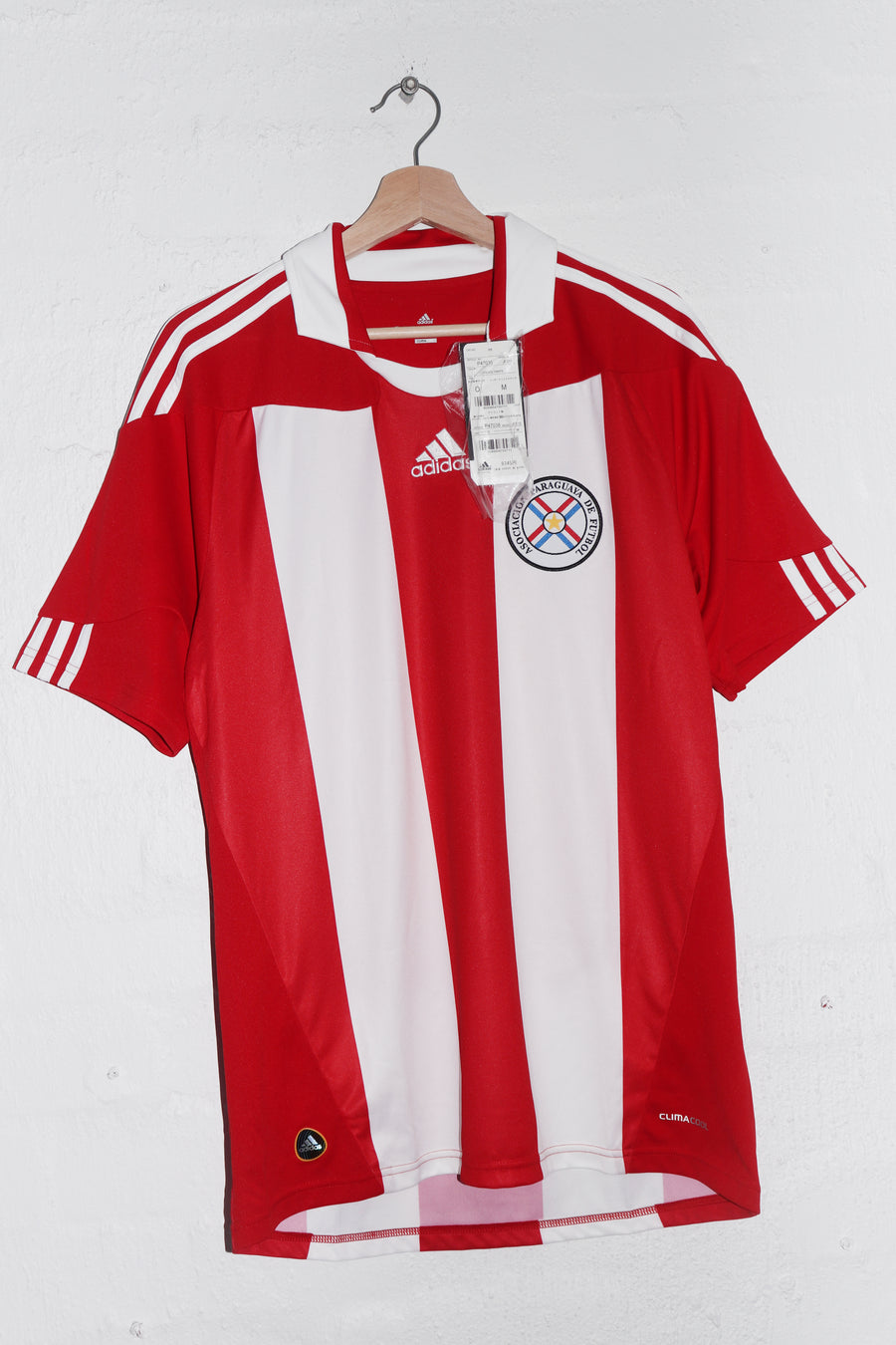 (DEADSTOCK) 2010 World Cup Adidas Paraguay Home Kit Jersey (Rare) (M)